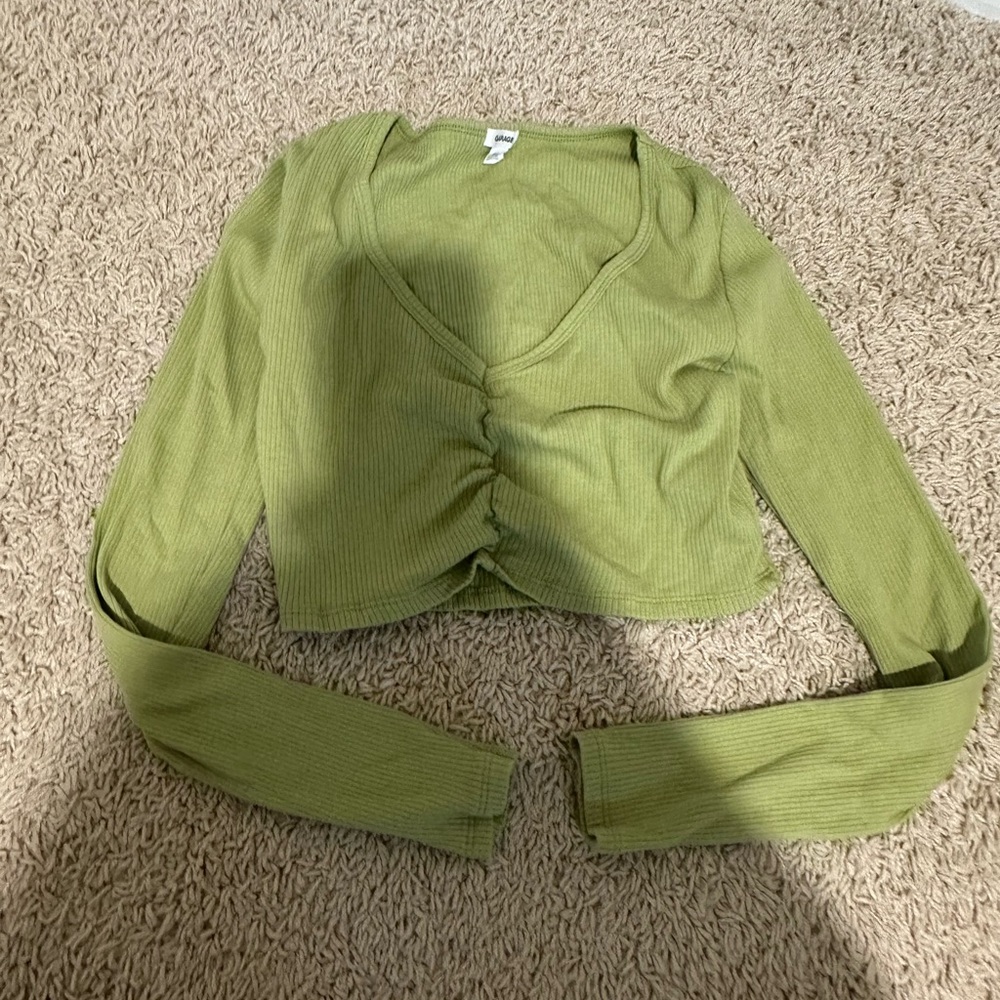 Garage crop tee